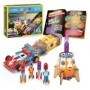 Joc Educativ STEM National Geographic puzzle 3D Lansator de rachete si masinuta de curse 88 piese